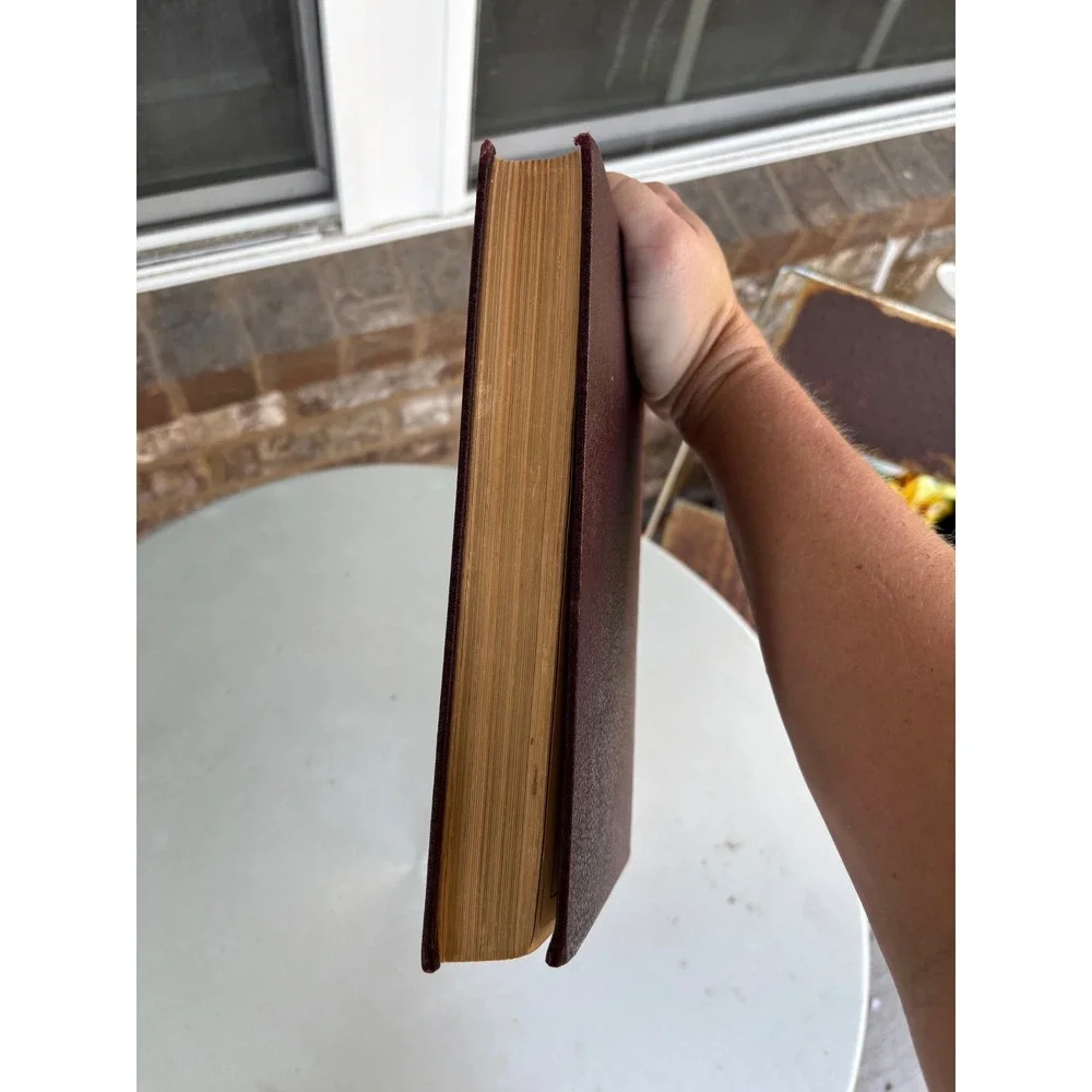 Florida Cruise Norman Alan Hill Vintage Hardcover Burgundy George W. King Book